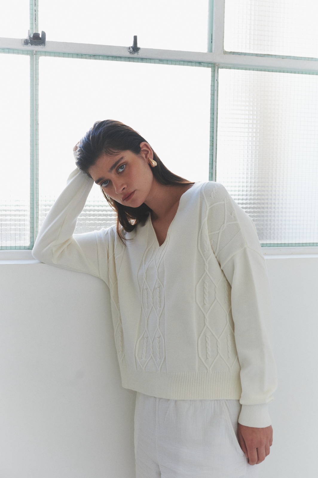 Sweater Escote V Rufina