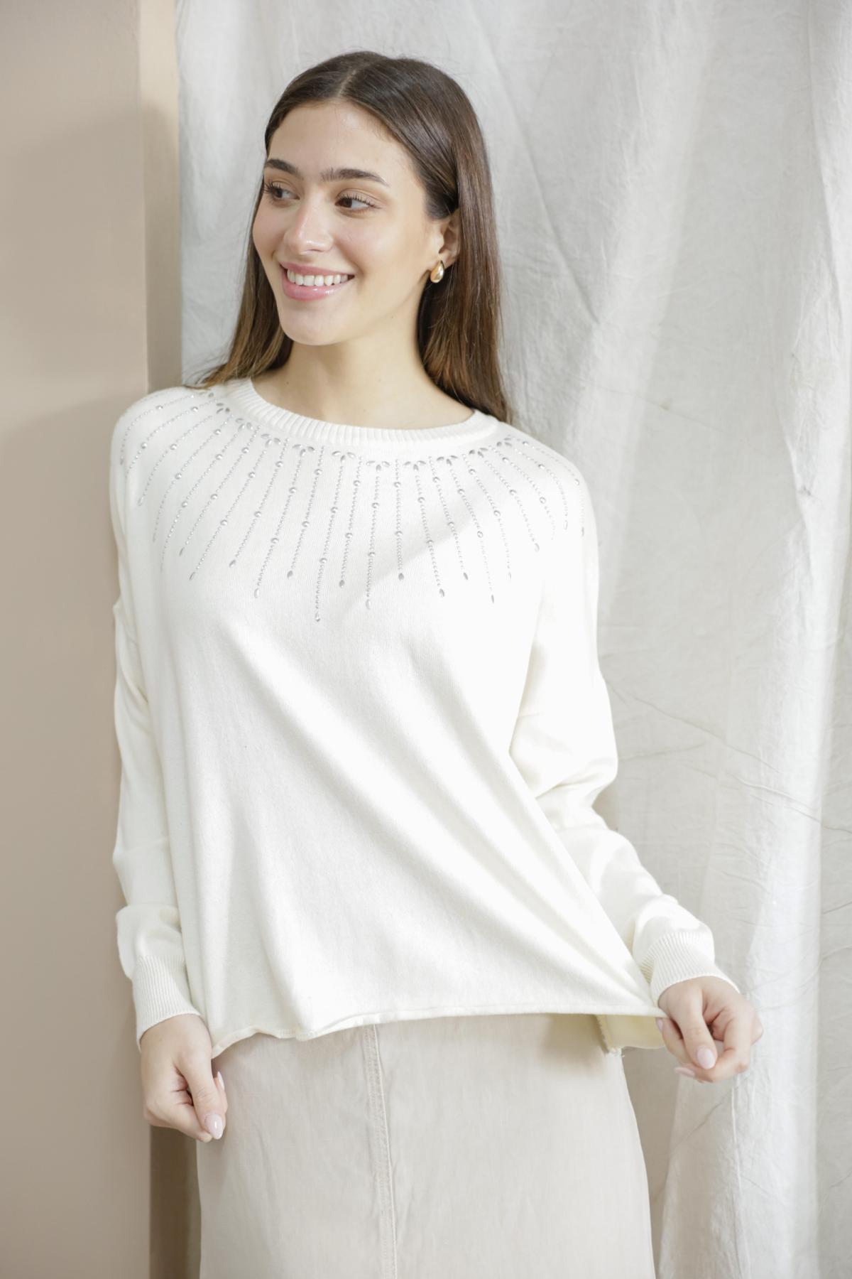Sweater Melanie Con Tachas