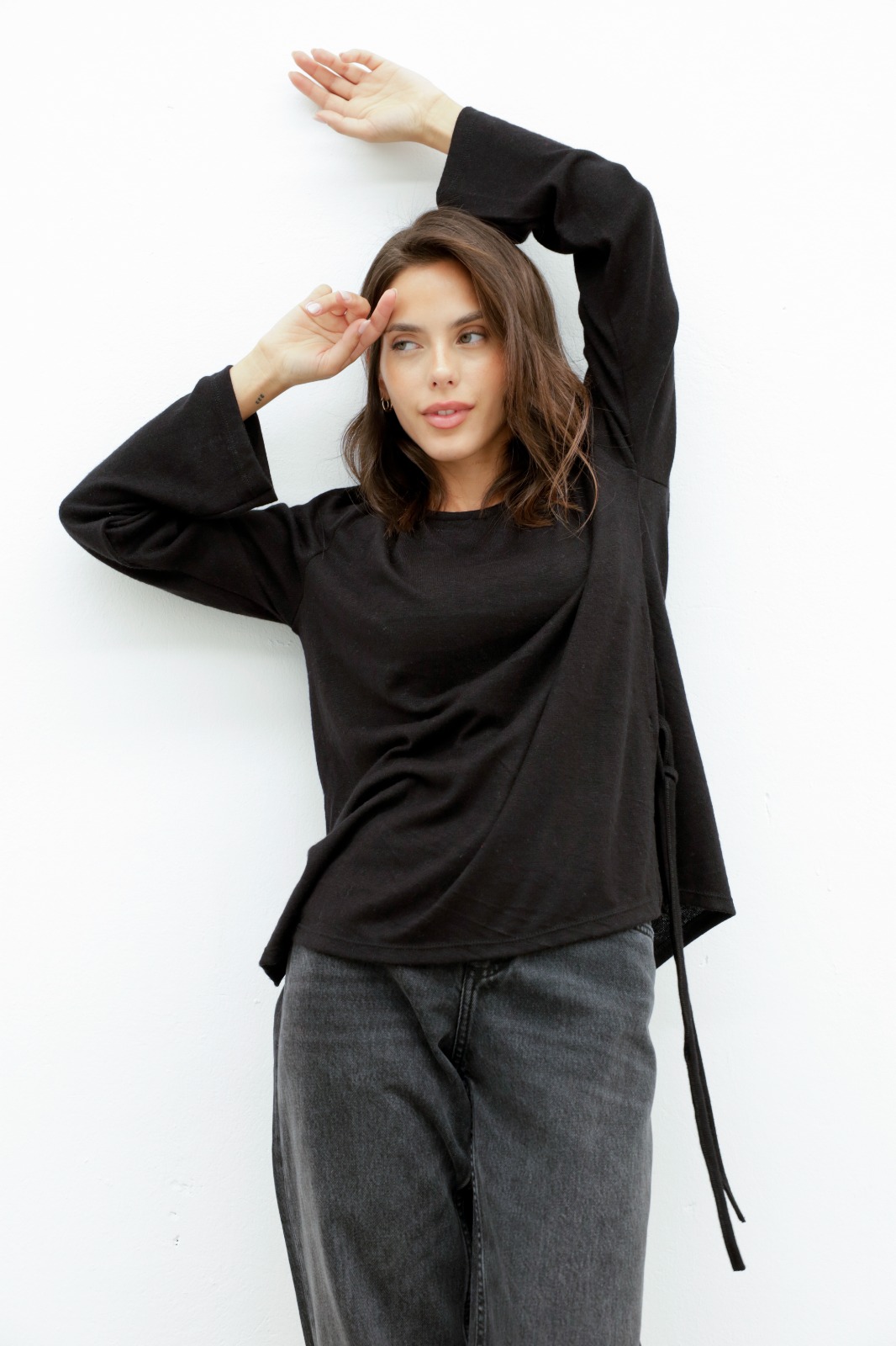 Cuello Redondo Jacky Con Tiras