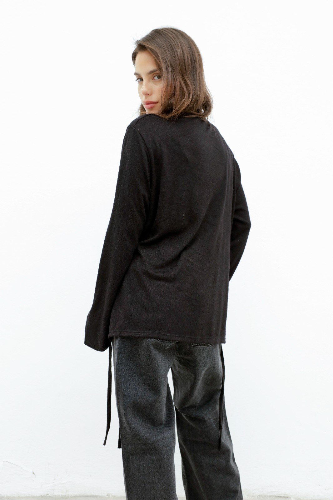 Cuello Redondo Jacky Con Tiras