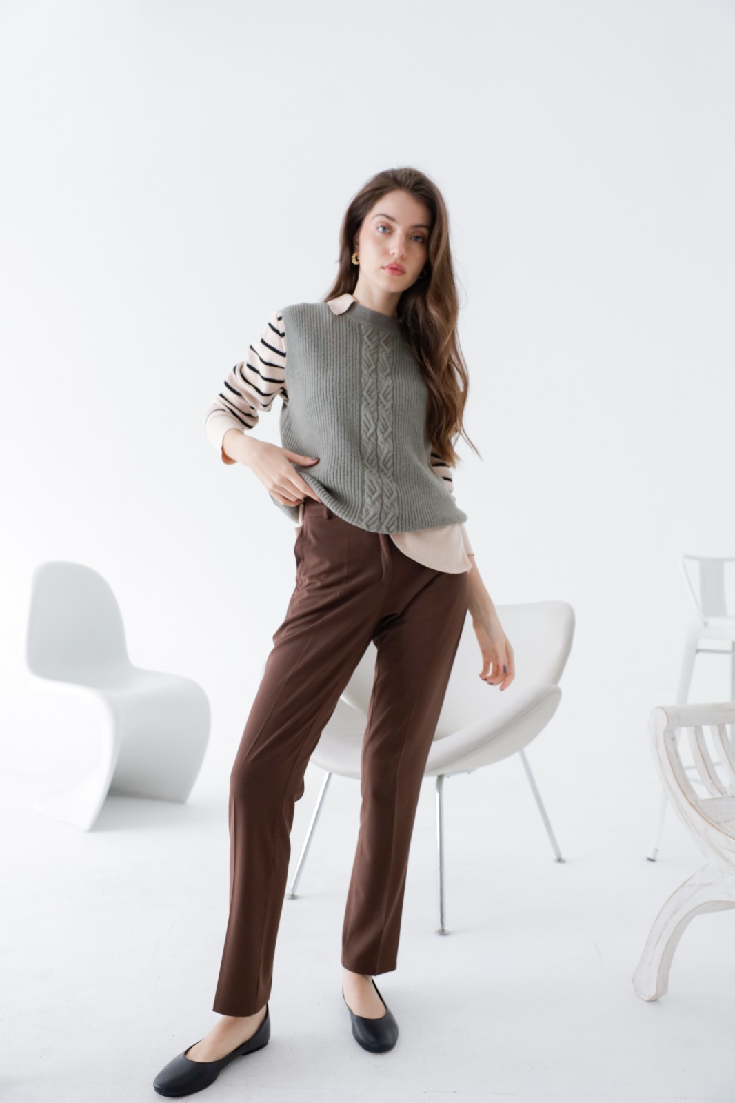 Chaleco Trenza Wanda