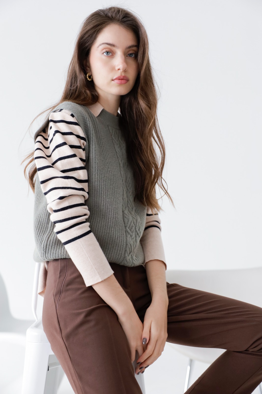 Chaleco Trenza Wanda