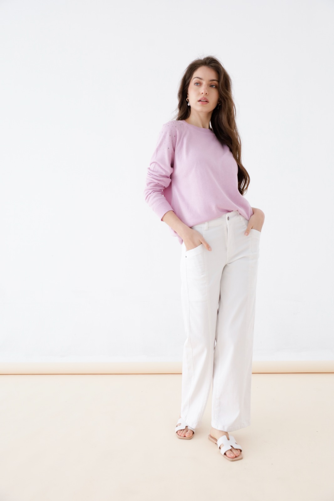 Jeans Recto Con Recorte Belgica