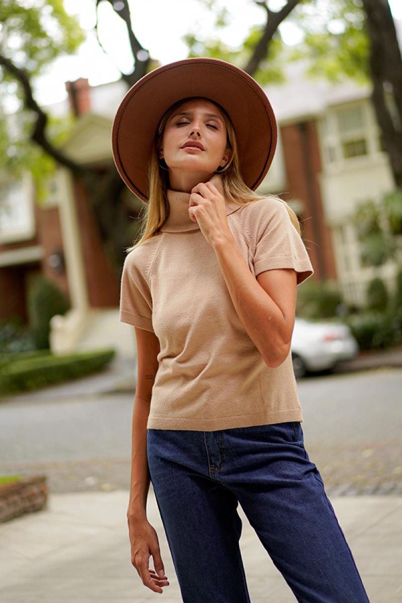Polera Camila Manga Corta