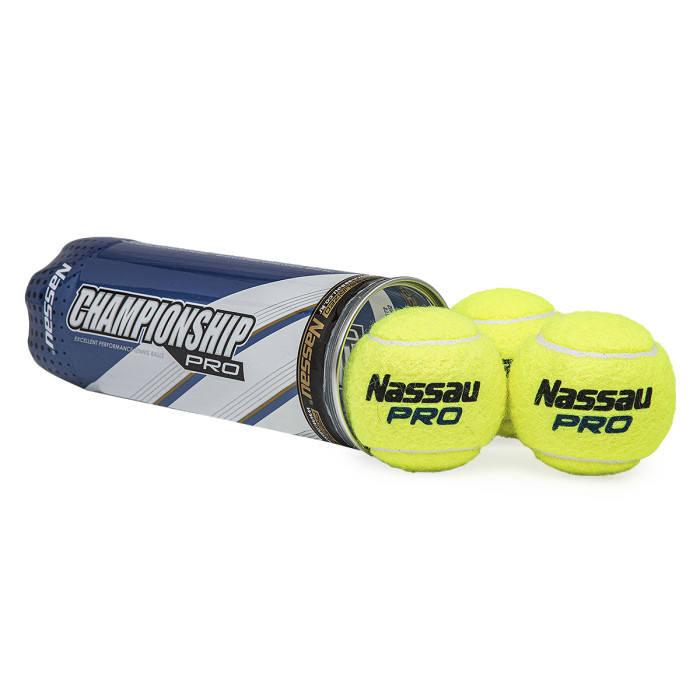 Tubo Pelotas Tenis Nassau Championship Pro X3