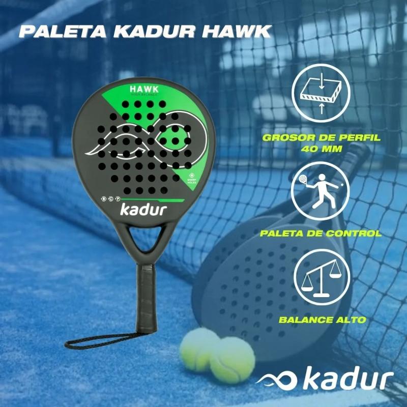 Paleta Padel Hawk Kadur