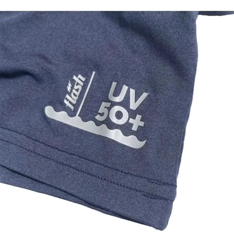 Remera UV50 Infantil Manga Larga Flash