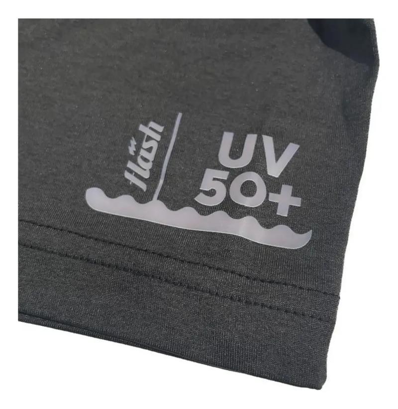 Remera UV50 Infantil Manga Larga Flash