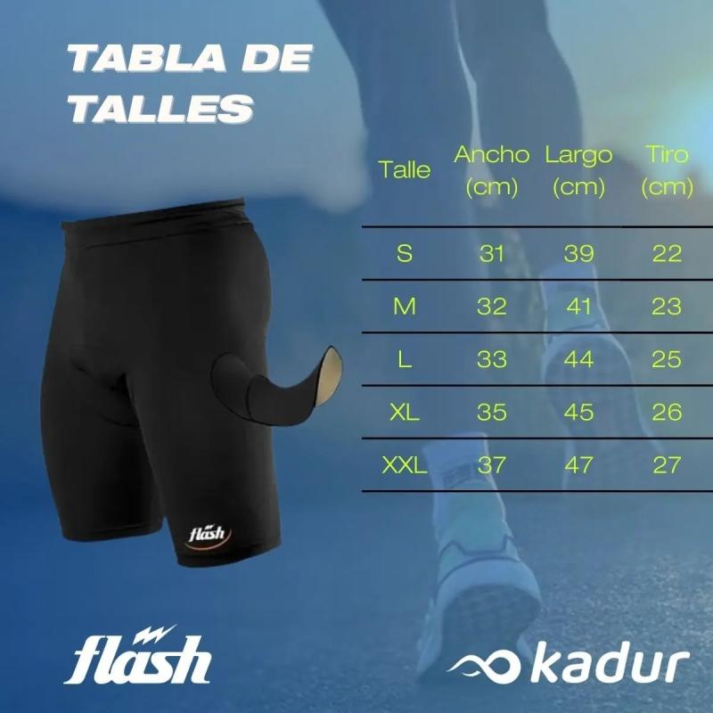 Bermuda Ciclista Badana Flash