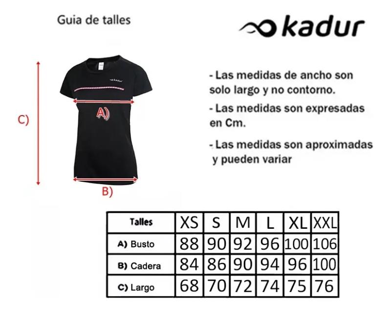 Remera Deportiva Estampa Mujer Kadur