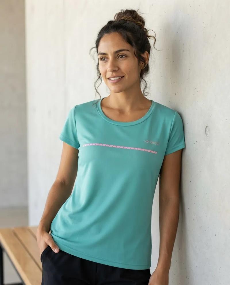 Remera Deportiva Estampa Mujer Kadur