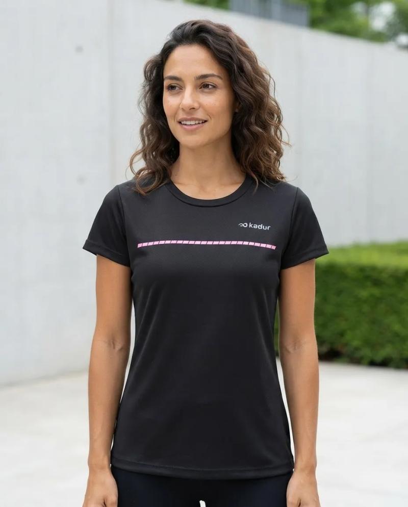 Remera Deportiva Estampa Mujer Kadur