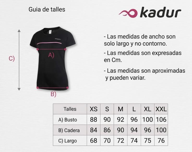 Remera Deportiva Estampa Mujer Kadur