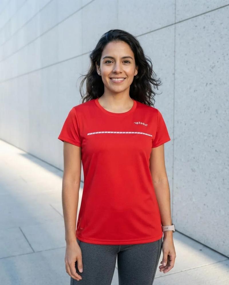 Remera Deportiva Estampa Mujer Kadur