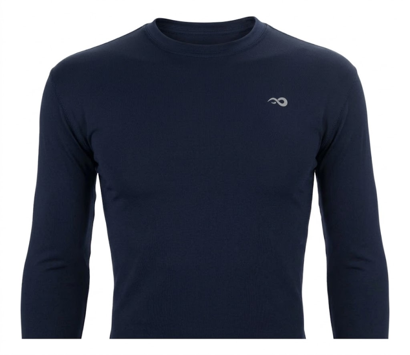 Remera Deportiva Manga Larga Hombre Kadur
