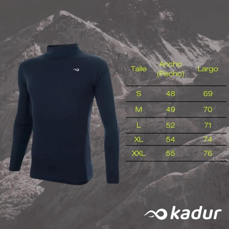 Remera Deportiva Manga Larga Hombre Kadur