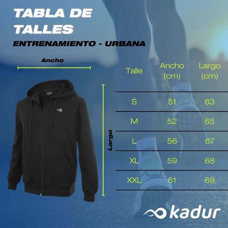 Hoodie Capucha Algodon Kadur
