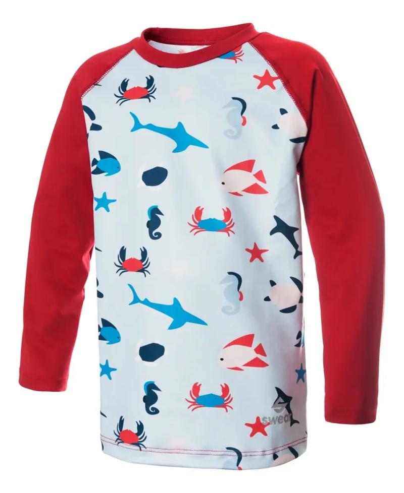 Remera UV Infantil Swear Manga Larga