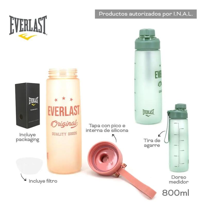 Botella Deportiva Everlast 800 ml