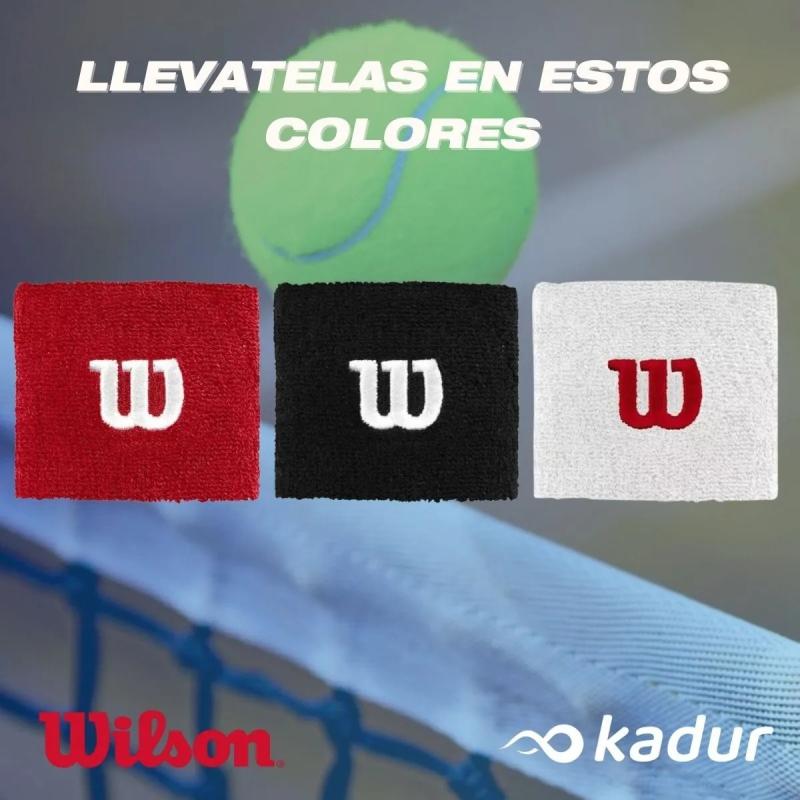 Muñequeras Wilson Wristband W BK