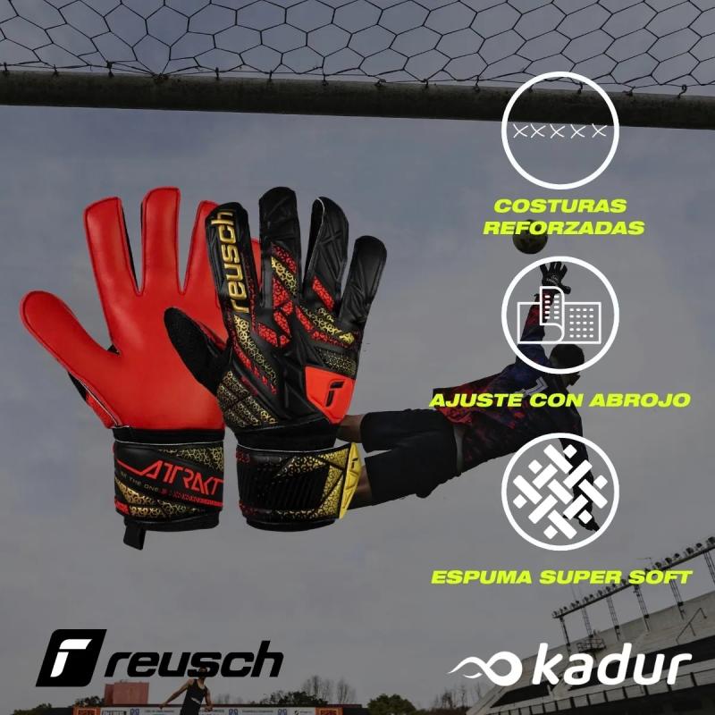 Guantes Arquero Reusch Attrakt Solid Junior