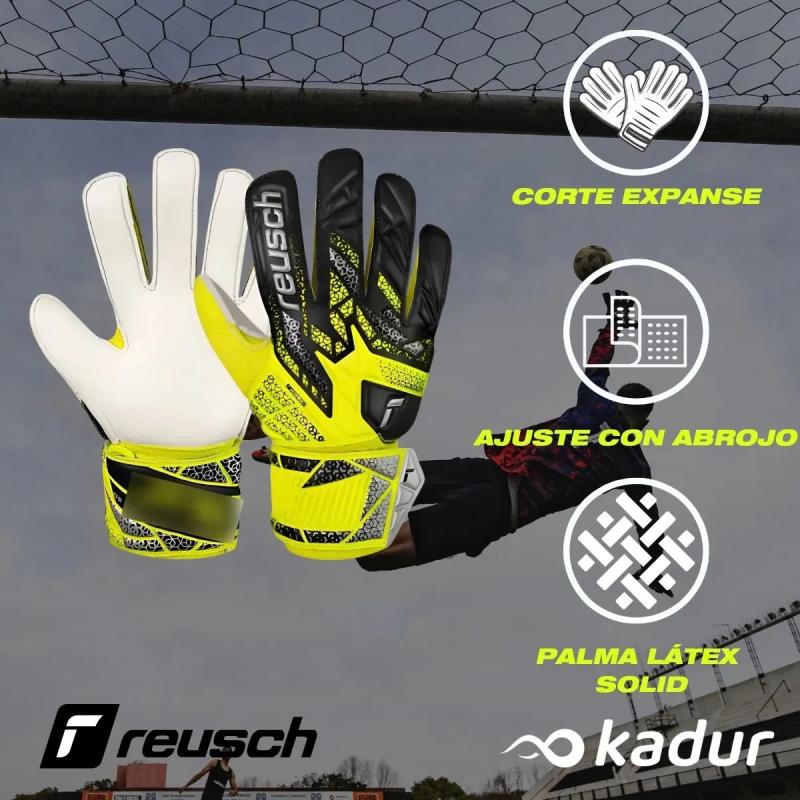 Guantes Arquero Reusch Attrakt Solid Junior