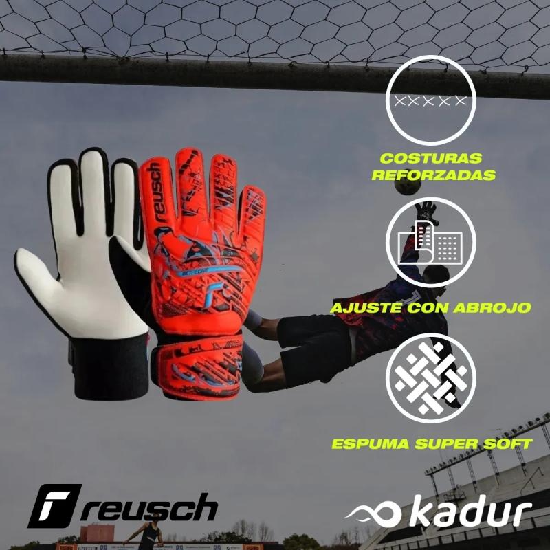 Guantes Arquero Reusch Attrakt Solid Junior