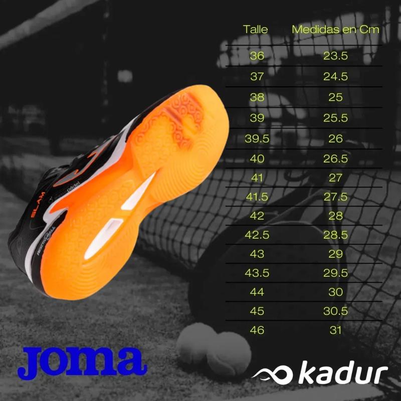 Zapatillas Joma Slam Padel Hombre Entrenamiento