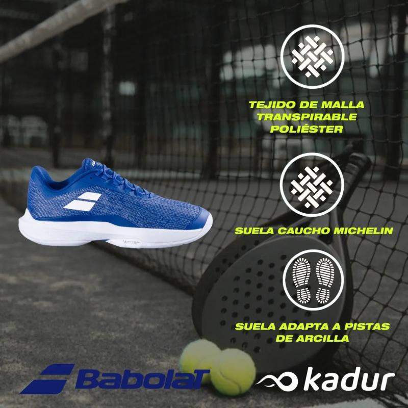 Zapatillas Babolat Tenis Jet Hombre Clay Polvo Ladrillo