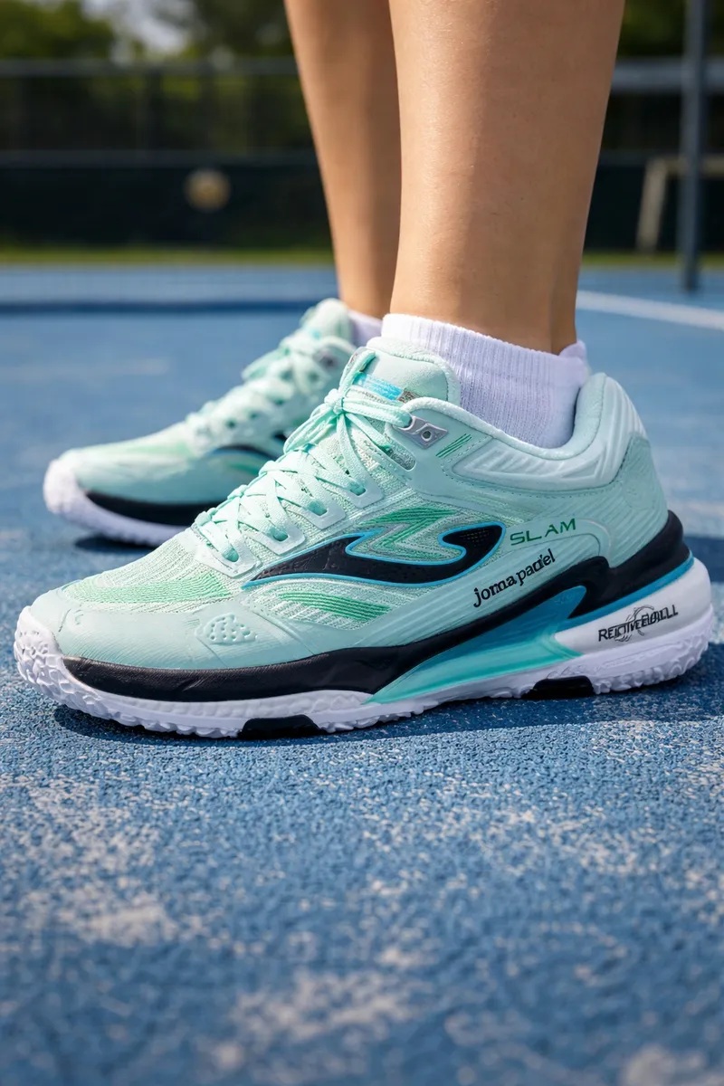 Zapatillas Padel Joma Mujer Slam Lady Deportivas Mesh Caucho
