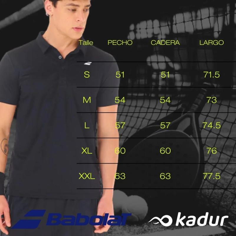 Chomba Deportiva Babolat Polo Tenis Poliester Entrenar