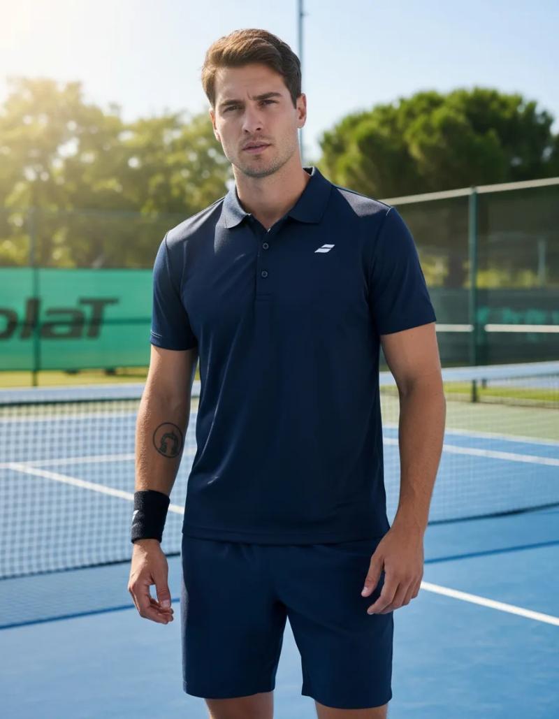 Chomba Deportiva Babolat Polo Tenis Poliester Entrenar