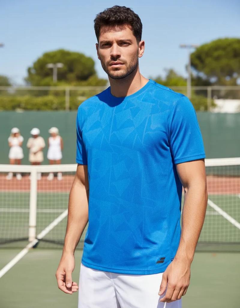 Remera Babolat Tenis Padel Veron Elastizada Hombre