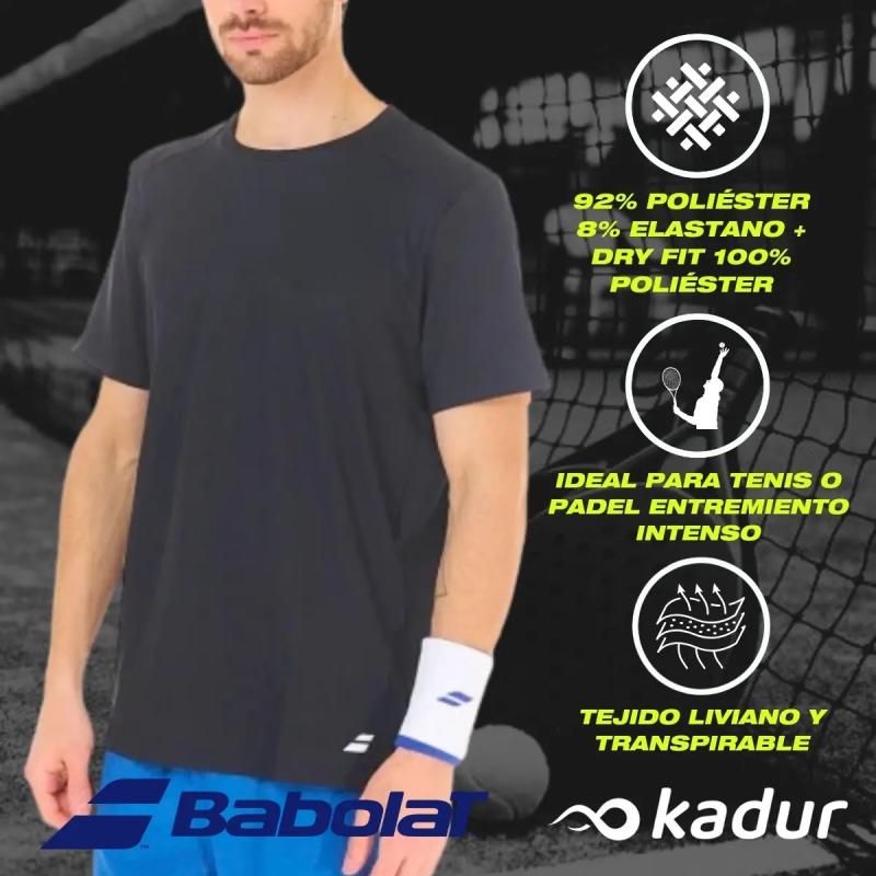 Remera Babolat Court Hombre
