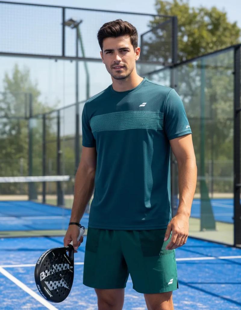 Remera Babolat Tenis Padel Strike Hombre Deportiva Liviana