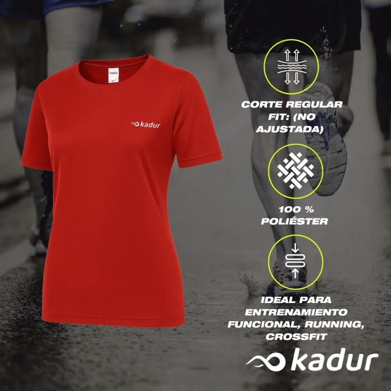 Remera Mujer Deportiva Running Tiempo Libre Entrenamiento