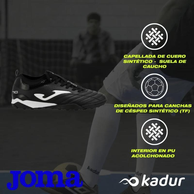 Botines Futbol Joma Número 10 Tf Césped Sintético Papi