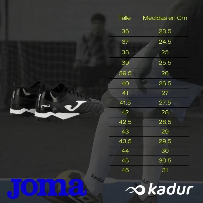 Botines Futbol Joma Número 10 Tf Césped Sintético Papi