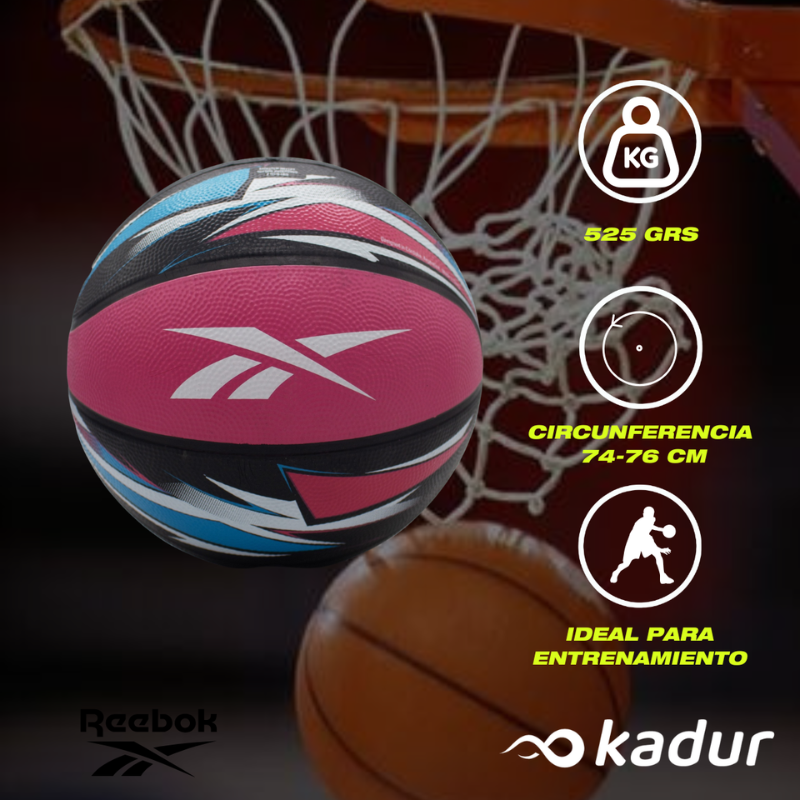 PELOTAS DE BASQUET REEBOK Z-GO NUMERO 7