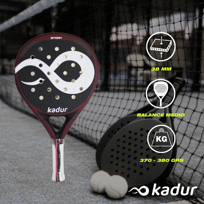 PALETA DE PADEL KADUR CARBON FRAME