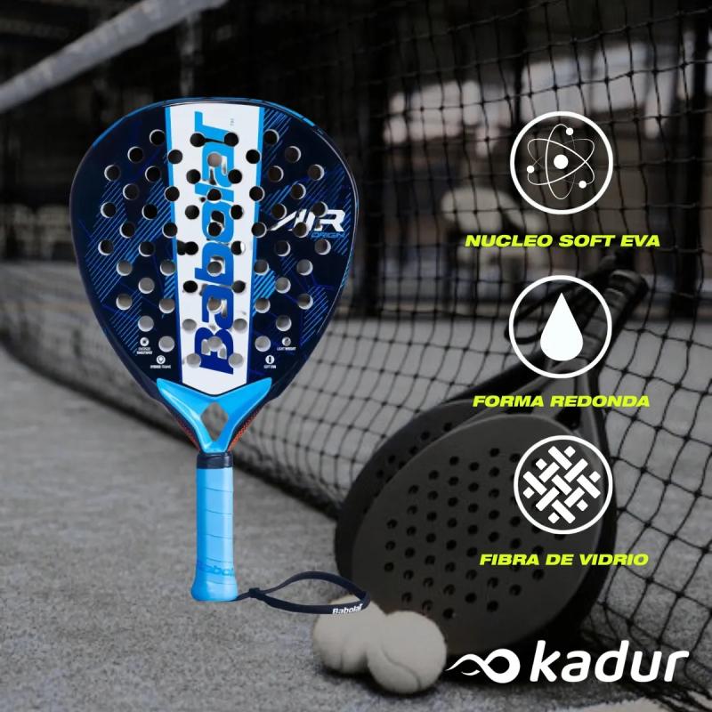 Paleta Babolat Pádel Nucleo Eva Air Origin 2025 Importada