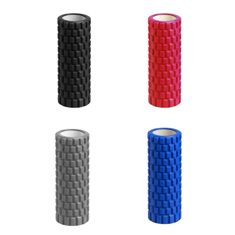 Rolo Masajeador Powertech 32 Cm Texturado Yoga Pilates