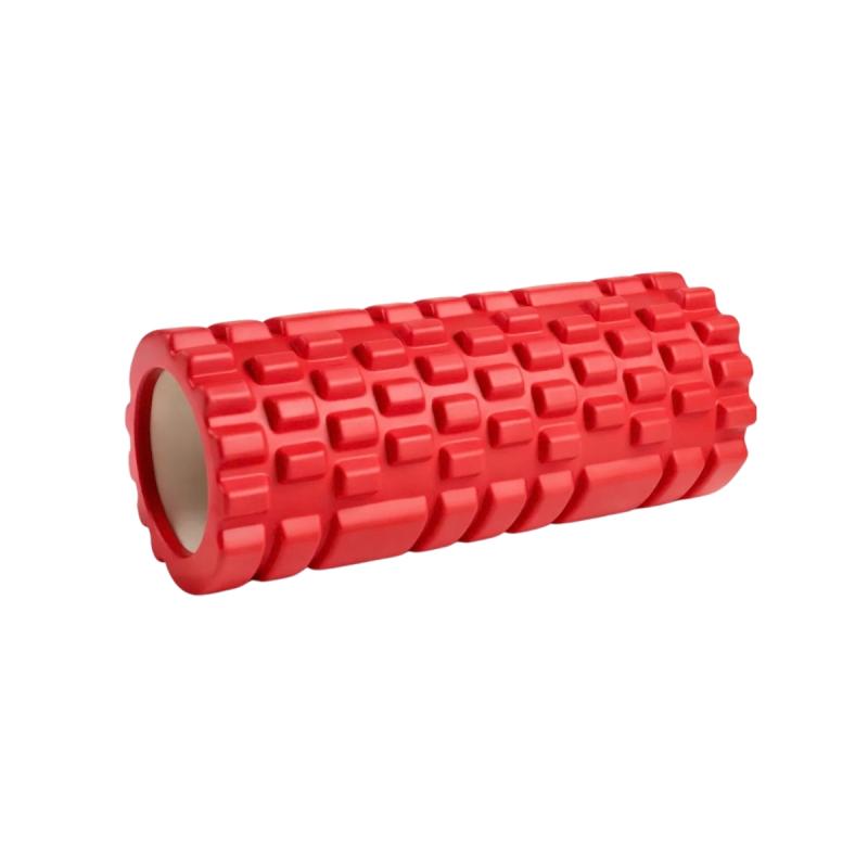 Rolo Masajeador Powertech 32 Cm Texturado Yoga Pilates