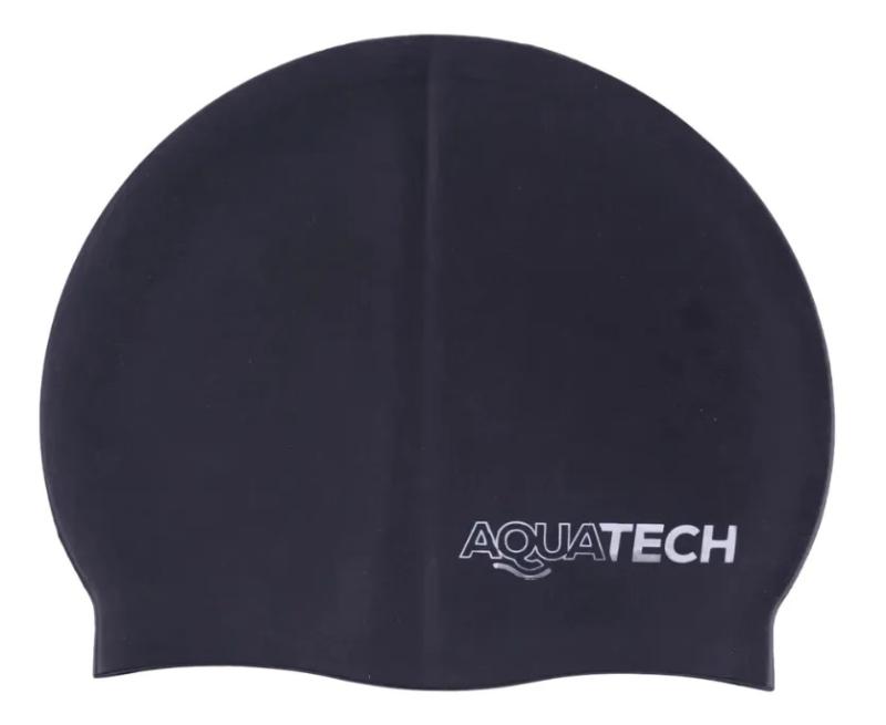 Gorro Natación Aquatech Silicona Adulto Gorra Pileta