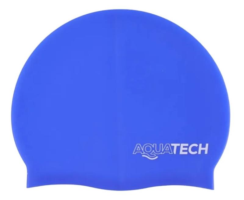Gorro Natación Aquatech Silicona Adulto Gorra Pileta