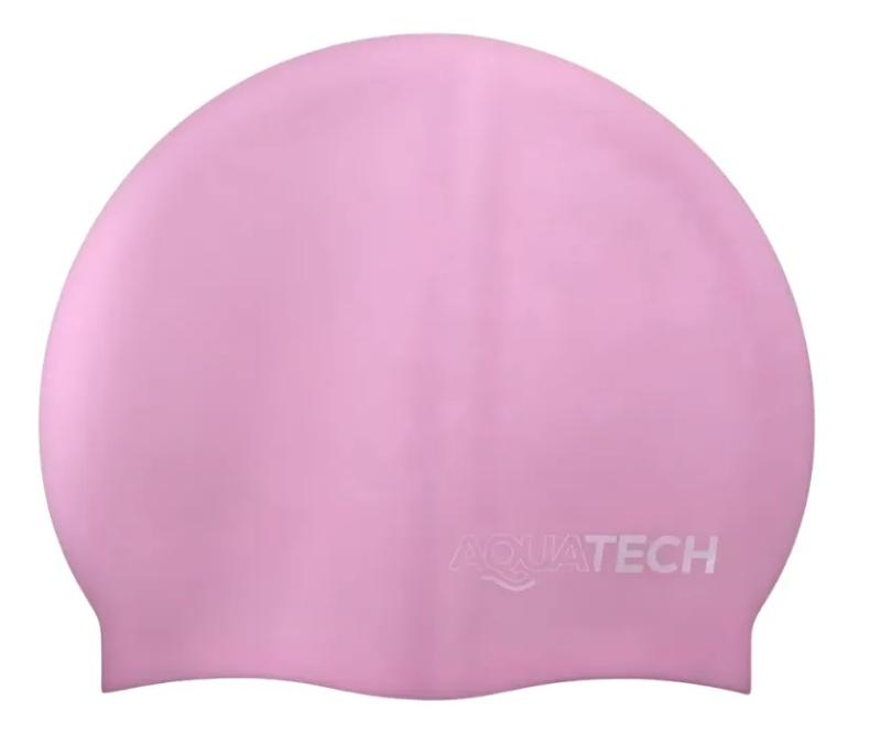 Gorro Natación Aquatech Silicona Adulto Gorra Pileta