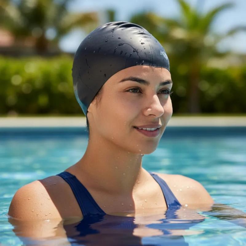 Gorro Natación Aquatech Silicona Adulto Gorra Pileta