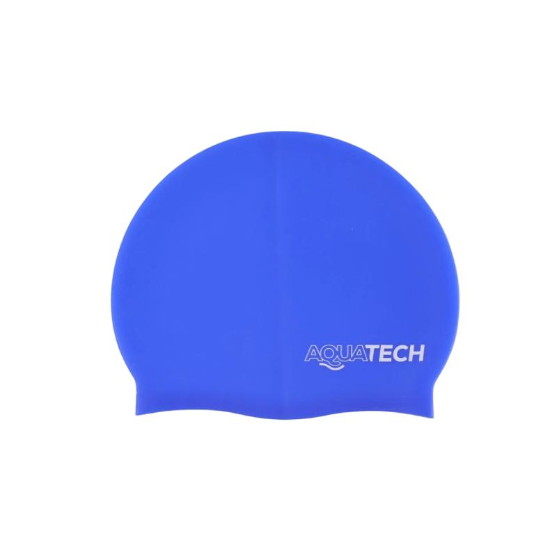 Gorro Natación Aquatech Silicona Adulto Gorra Pileta