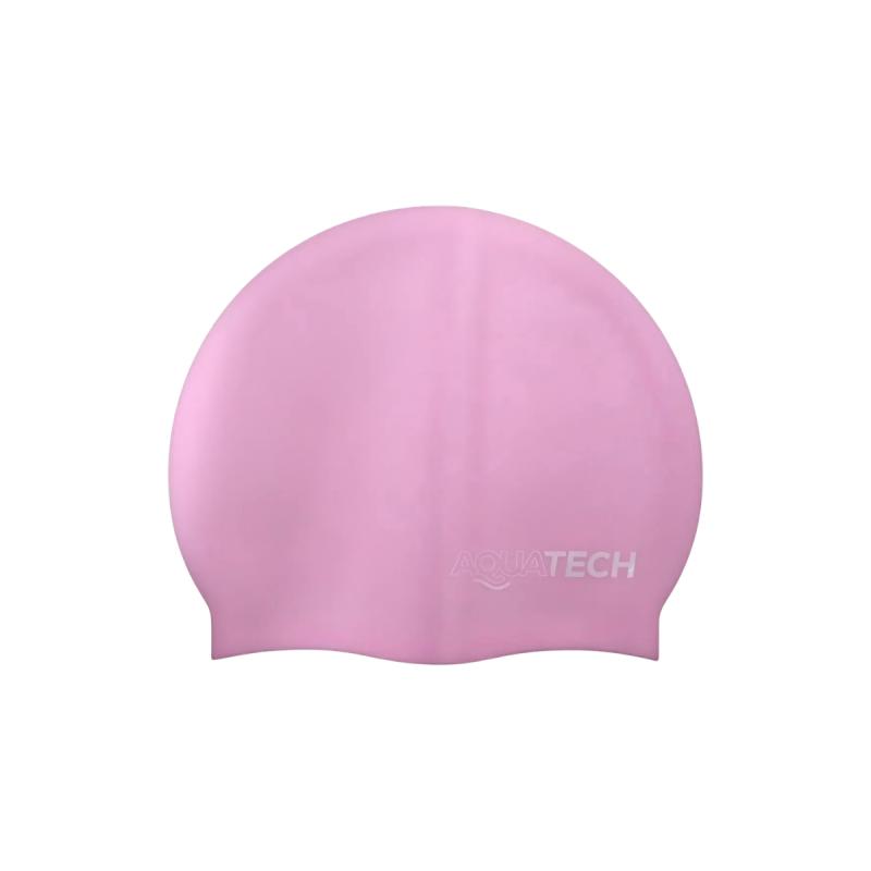 Gorro Natación Aquatech Silicona Adulto Gorra Pileta
