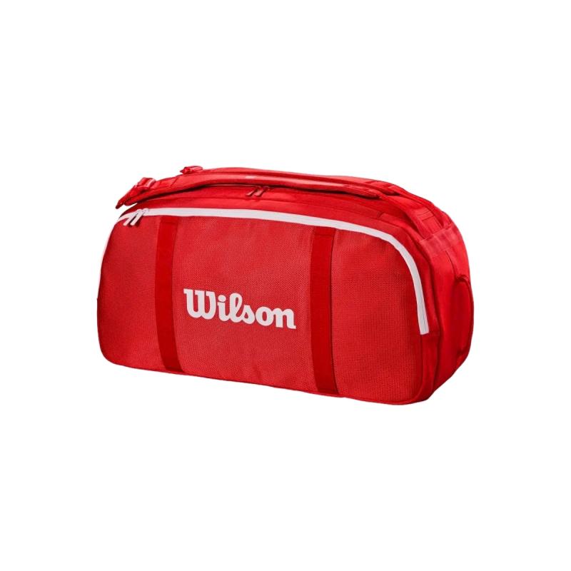 Bolso Tenis Raquetero Wilson 6 Raquetas Super Tour Deportivo